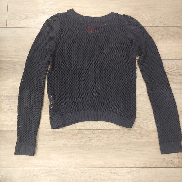 Navy Knit Sweater - Picture 2 of 4